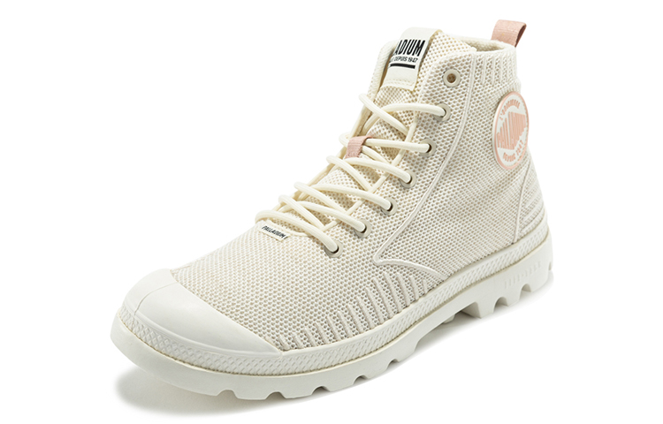 Order Palladium Pampa Hi Lite Evoknit 'Beige Basics' 76650-051-M