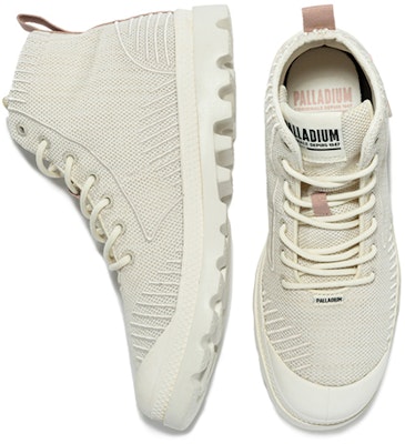 Palladium Pampa Hi Lite Evoknit 'Beige Basics' Beige 76650-051-M Shop Palladium Pampa Hi Lite Evoknit 'Beige Basics' Beige 76650-051-M