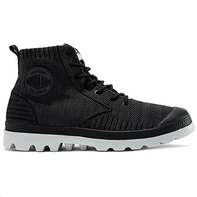 Order Palladium Pampa Hi Liteevoknit ''Schwarzes Canvas'' 76650-014-M