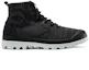 Order Palladium Pampa Hi Liteevoknit ''Schwarzes Canvas'' 76650-014-M