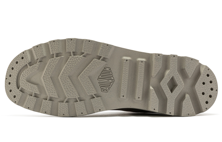 Purchase Palladium Pampa Hi Organici Earth 系列環保有機棉 潮流防滑耐磨高筒休閒帆布鞋 法蘭絨灰