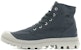 Palladium Pampa Hi Organic II 'Asphalt' 77100-021-M