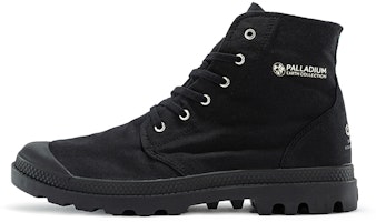 Palladium Pampa Hi Organic II 'Black Canvas' 77100-008-M Palladium Pampa Hi Organic II 'Black Canvas' 77100-008-M