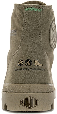 Palladium Pampa Hi Organic II 'Dark Green' 77100-308-M Shop Palladium Pampa Hi Organic II 'Dark Green' 77100-308-M