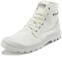 Lookbook Palladium Pampa Hi Organic II 'Canvas Putih' 77100-116-M