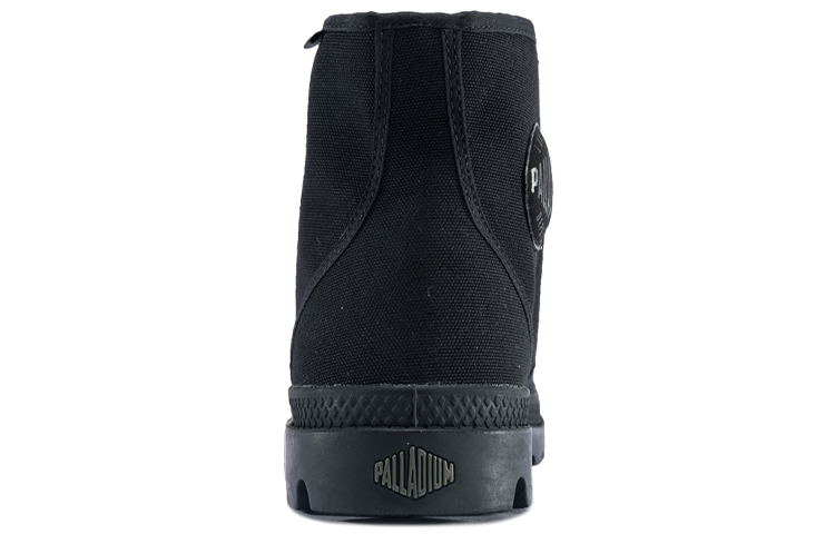 Shop Palladium Pampa Hi Originale WX '黑色帆布高帮鞋' 75929-010-M