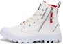 Buy Palladium Pampa Hi Outzip 白色帆布靴 77023-116-M