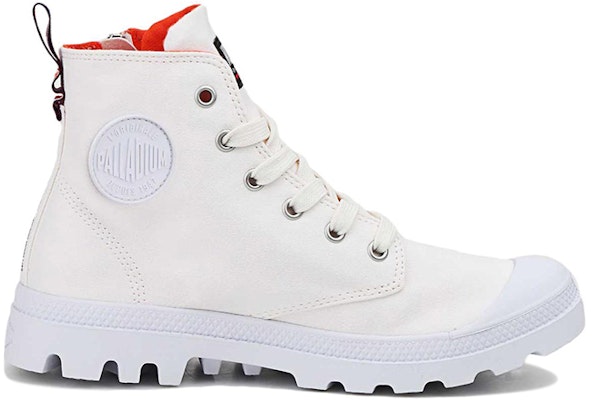 Palladium Pampa Hi Outzip 'White Canvas' 77023-116-M Order Palladium Pampa Hi Outzip 'White Canvas' 77023-116-M