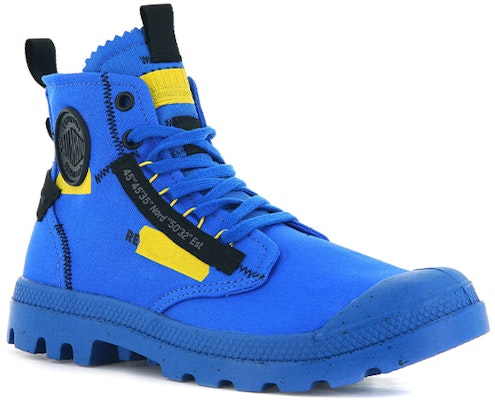 Palladium Pampa Hi Re-Craft 'Blue' 77220-462-M Lookbook Palladium Pampa Hi Re-Craft 'Blue' 77220-462-M