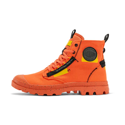 Palladium Pampa Hi Re-Craft 'Fire Orange'