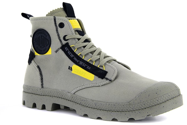 Palladium Pampa Hi Re-Craft 'Gris' 77220-297-M Lookbook Palladium Pampa Hi Re-Craft 'Gris' 77220-297-M