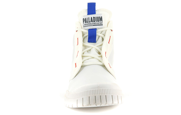 Lookbook 팔라디움 팜파 하이 스포츠 '화이트 레트로 패션' 77370-116-M