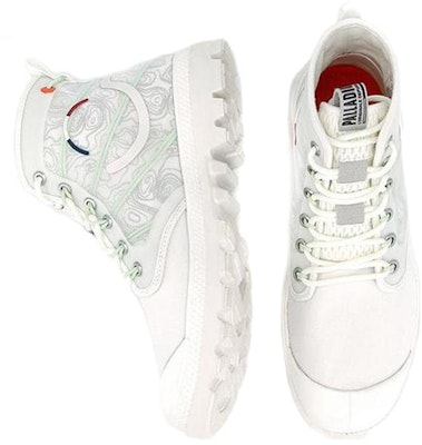 Palladium Pampa Hi Super Lite 'Putih Fashion' 77814-100-M Lookbook Palladium Pampa Hi Super Lite 'Putih Fashion' 77814-100-M