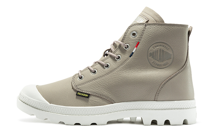 Palladium Pampa Hi Ul Leather II 'Versatile High-Top Canvas Grey' 77076-067-M