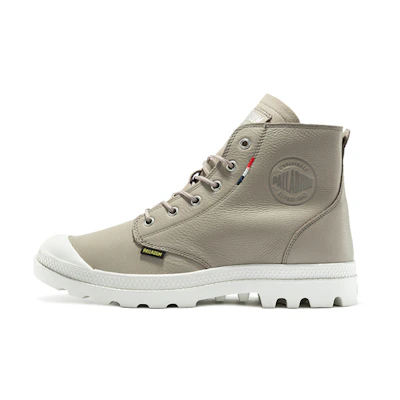 Palladium Pampa Hi Ul Leather II 'Versatile High-Top Canvas Grey'