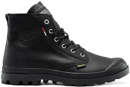 Palladium Pampa Hi Ul Leather II 'Kasut Tinggi Kulit Hitam Serbaguna' 77076-008-M Order Palladium Pampa Hi Ul Leather II 'Kasut Tinggi Kulit Hitam Serbaguna' 77076-008-M