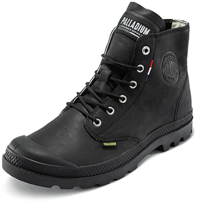 Palladium Pampa Hi Ul Leather II 'Sepatu Tinggi Serbaguna Hitam' 77076-008-M Order Palladium Pampa Hi Ul Leather II 'Sepatu Tinggi Serbaguna Hitam' 77076-008-M