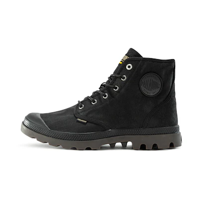 Palladium Pampa Hi Wax 'Black Canvas'