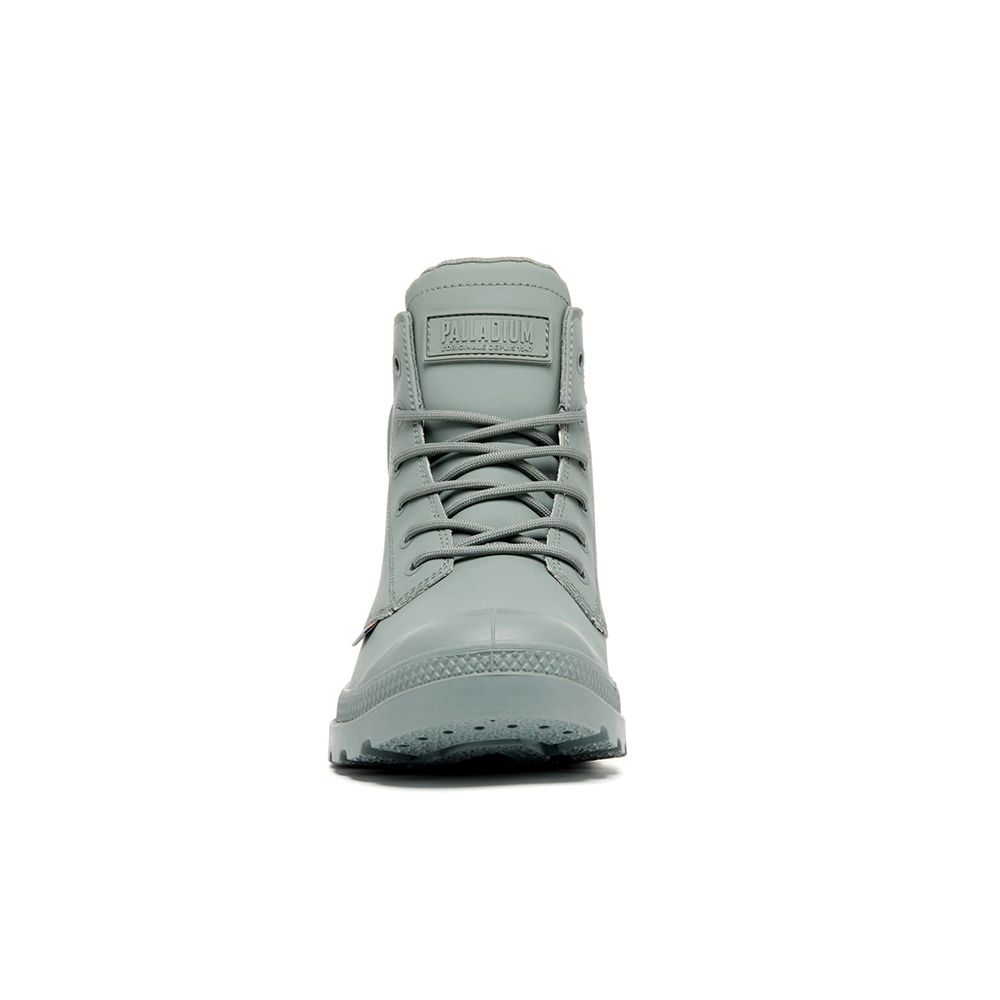 Lookbook Palladium PAMPA HI Z Coated WP+ Scarpe Casual Verde Agave 74069381