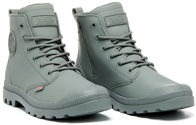 Palladium PAMPA HI Z Coated WP+ Scarpe Casual Verde Agave 74069381 Details for Palladium PAMPA HI Z Coated WP+ Scarpe Casual Verde Agave 74069381
