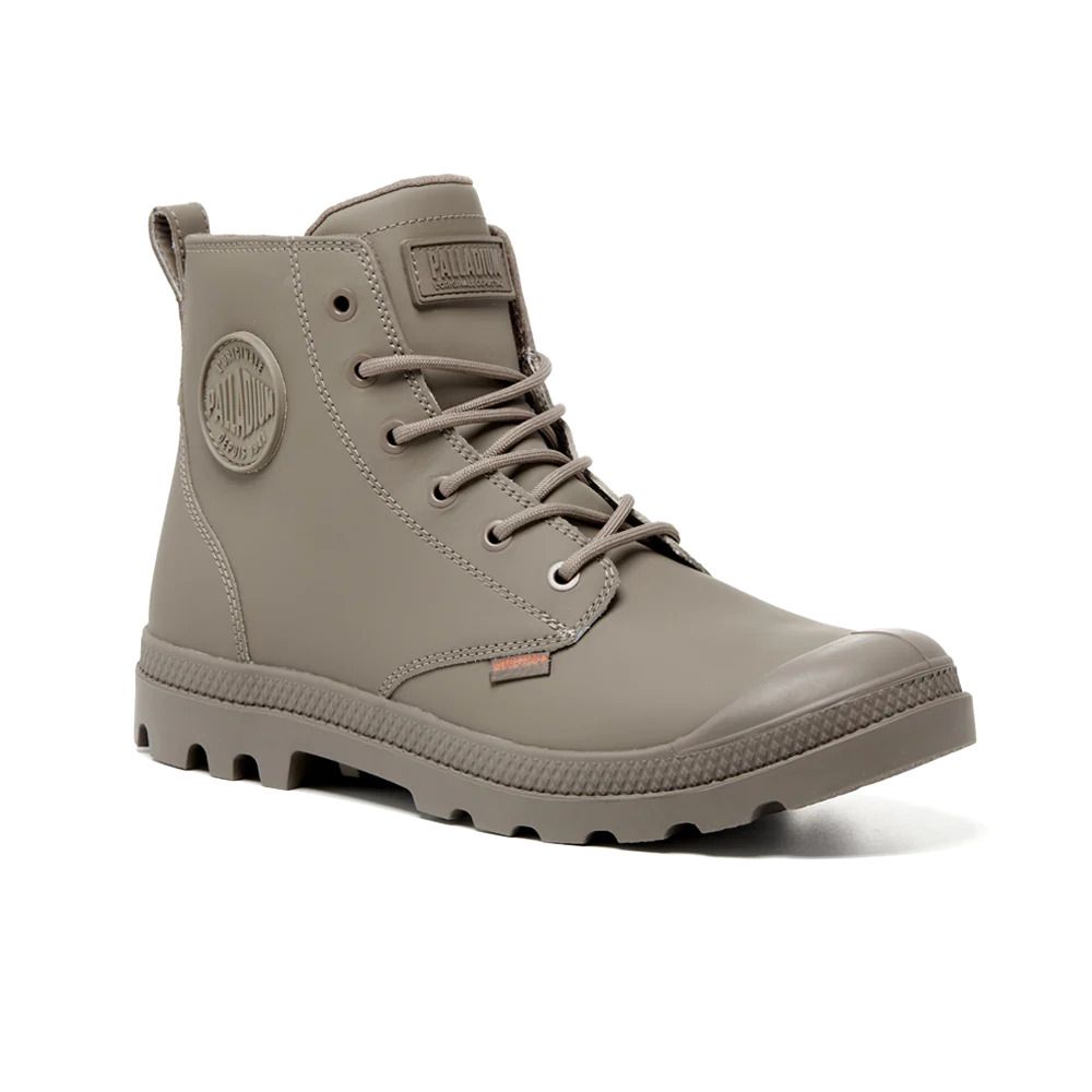 Order Palladium PAMPA HI Z Coated WP+ Braun Freizeitschuhe 74069212