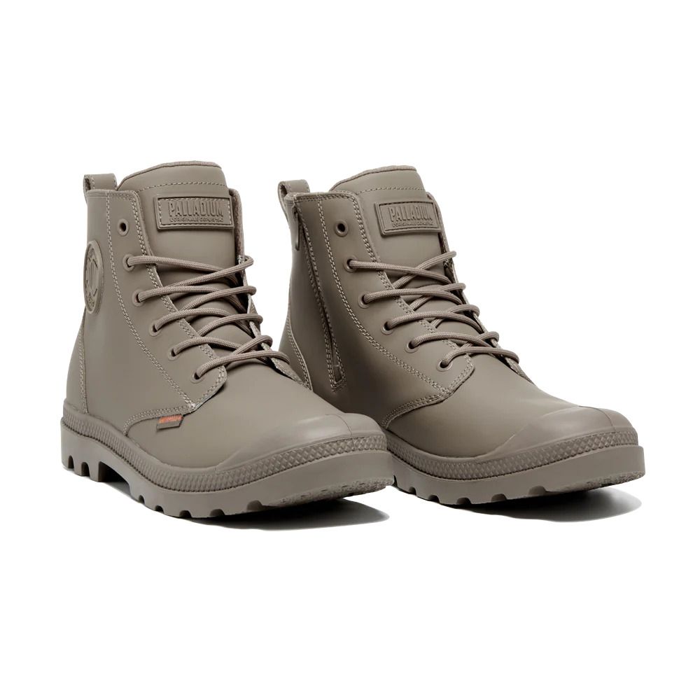 Details for Palladium PAMPA HI Z Coated WP+ Braun Freizeitschuhe 74069212