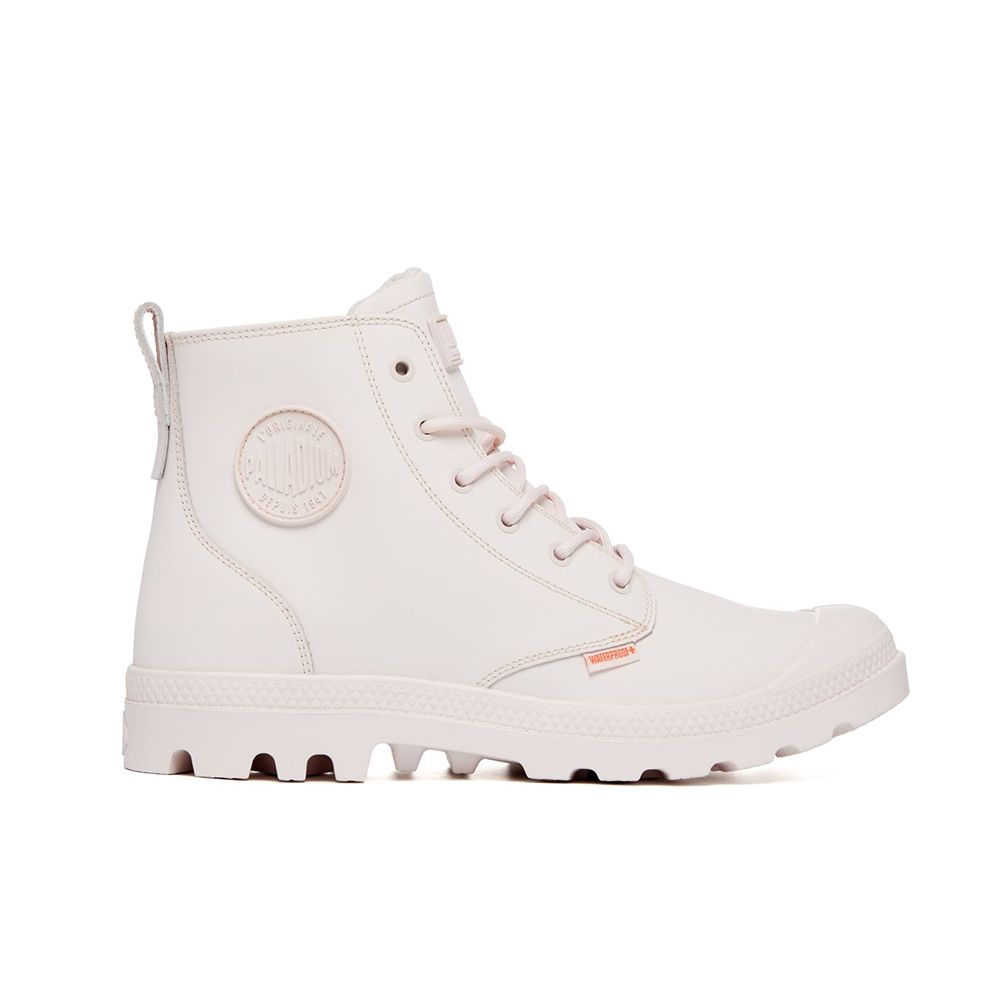 Palladium Pampa HI Z Coated WP+ Fresh Pink Casual Shoes 74069697