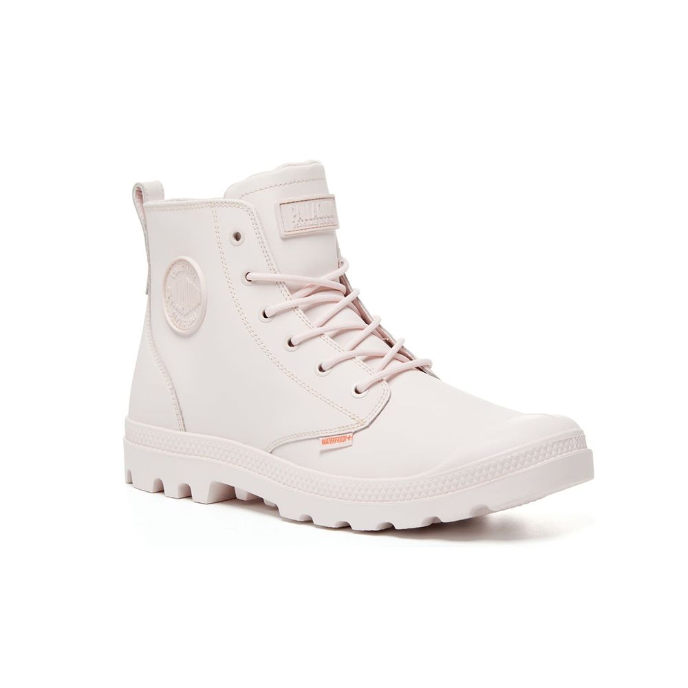 Order Palladium Pampa HI Z Coated WP+ Rose Frais Chaussures Décontractées 74069697