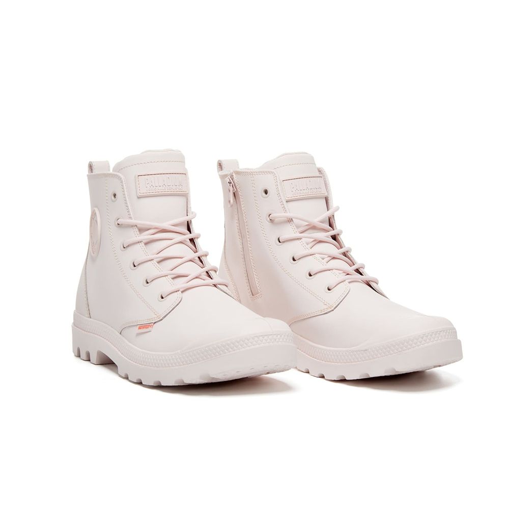 Details for Palladium Pampa HI Z Coated WP+ Rose Frais Chaussures Décontractées 74069697