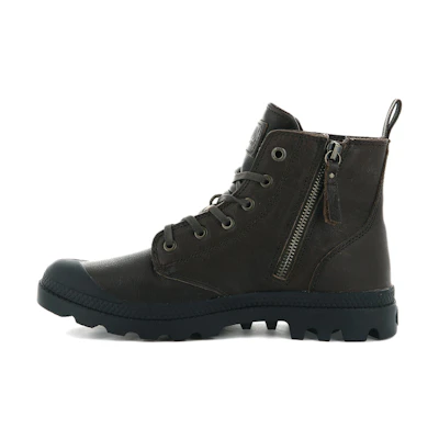 Palladium Pampa Hi Zip 'Brown'