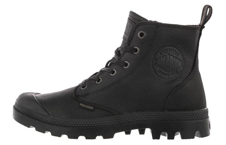 Palladium Pampa HI ZIP LTH ESS 'Black Waterproof Mid'