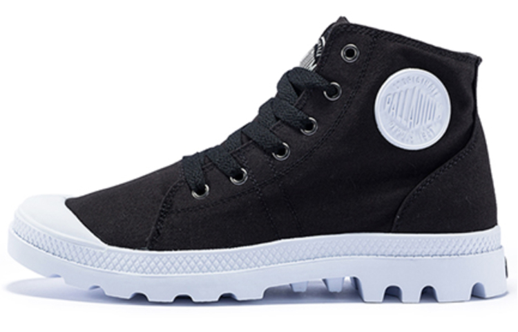 Palladium Pampa High 'Black and White' 75442-002-M
