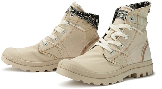 Palladium Pampa High ''Cashew Blossom - Beige'' Kasut Tinggi Beige Cashew. 77283-231-M Lookbook Palladium Pampa High ''Cashew Blossom - Beige'' Kasut Tinggi Beige Cashew. 77283-231-M