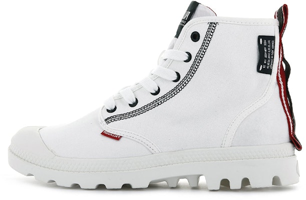 Palladium Pampa High 'Dare 2 Survive White' 77215-116-M Buy Palladium Pampa High 'Dare 2 Survive White' 77215-116-M