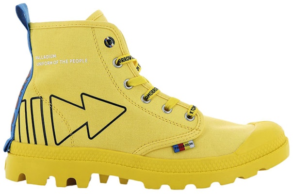 Palladium Pampa High 'Dare REW FWD Yellow' 76862-709-M Order Palladium Pampa High 'Dare REW FWD Yellow' 76862-709-M