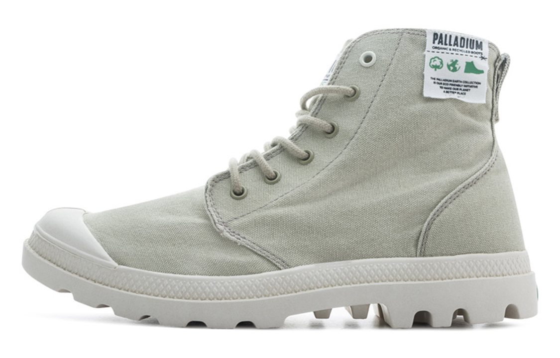 Buy Palladium Pampa High ''Canvas Verde Chiaro'' 76199-379-M