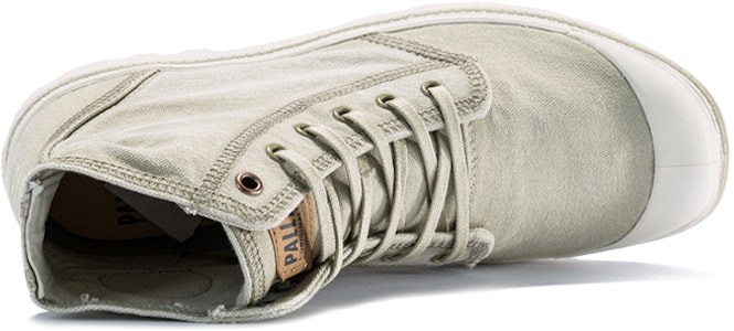 팔라디움 팜파 하이 '라이트 그레이 캔버스' 76230-379-M Shop 팔라디움 팜파 하이 '라이트 그레이 캔버스' 76230-379-M