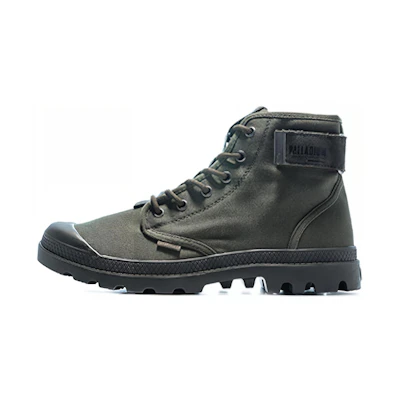 Palladium Pampa High 'Military Green Strapped'