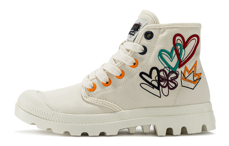 Palladium Pampa High 'Romantic Love Custom Soft White' 77318-133-M