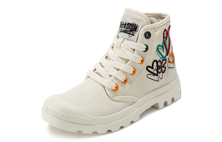 Order Palladium Pampa High 'Romantic Love Custom Soft White' 77318-133-M