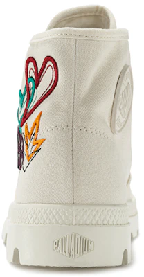 Palladium Pampa High 'Romantic Love Custom Soft White' 77318-133-M Lookbook Palladium Pampa High 'Romantic Love Custom Soft White' 77318-133-M