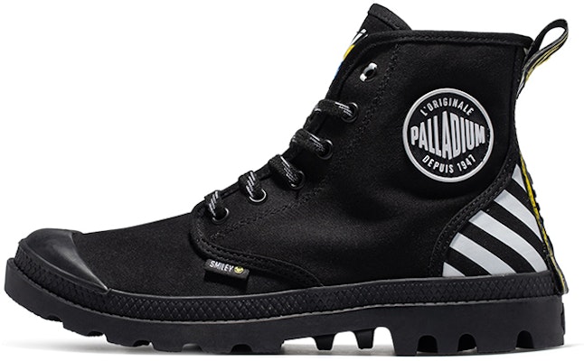 Palladium Pampa High 'Smiley Black' 76881-002-M Buy Palladium Pampa High 'Smiley Black' 76881-002-M