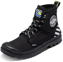 帕拉丁 Pampa Smiley DT 耐磨防滑 高筒休閒帆布鞋 黑色 Order 帕拉丁 Pampa Smiley DT 耐磨防滑 高筒休閒帆布鞋 黑色