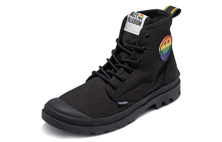 Palladium Pampa High 'Smiley Pride Black' 圖 2
