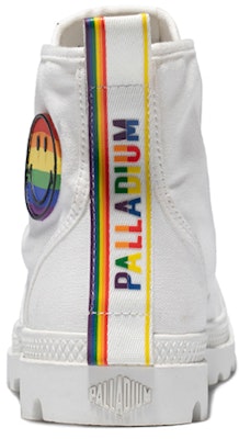 Palladium Pampa High 'Smiley Pride White' 76879-116-M Lookbook Palladium Pampa High 'Smiley Pride White' 76879-116-M