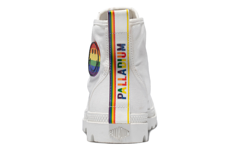 Lookbook パラディウム パンパ ハイ "スマイリープライド ホワイト" 76879-116-M