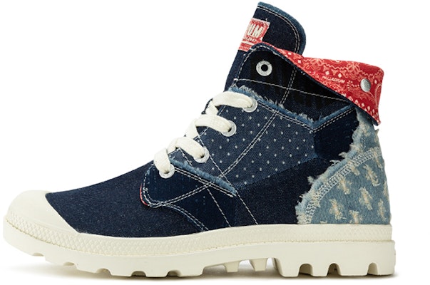 Palladium Pampa High 'Street Dance Cashew Flower - Dark Blue' 77283-408-M Buy Palladium Pampa High 'Street Dance Cashew Flower - Dark Blue' 77283-408-M