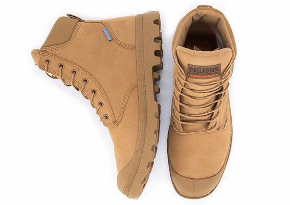 Palladium Pampa High 'Kulit Coklat Kalis Air' 77316-252-M Shop Palladium Pampa High 'Kulit Coklat Kalis Air' 77316-252-M
