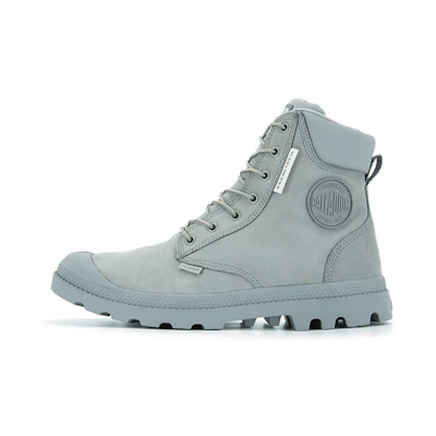 Palladium Pampa High 'Waterproof Flannel Grey'
