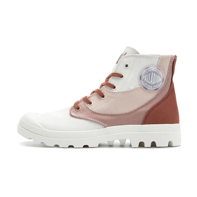 Palladium Pampa High 'White Brown'